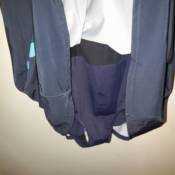 Avenue NWOT Navy Floral Bathing Suit Dress - Picture 5 of 8